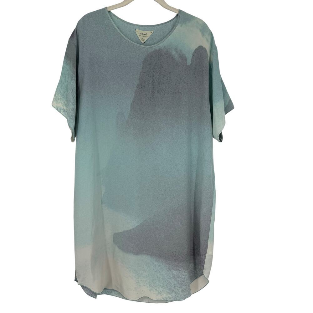 Aritzia Wilfred x Hobo x Henry Roy 100% Silk Dress Small Artsy Maximalist